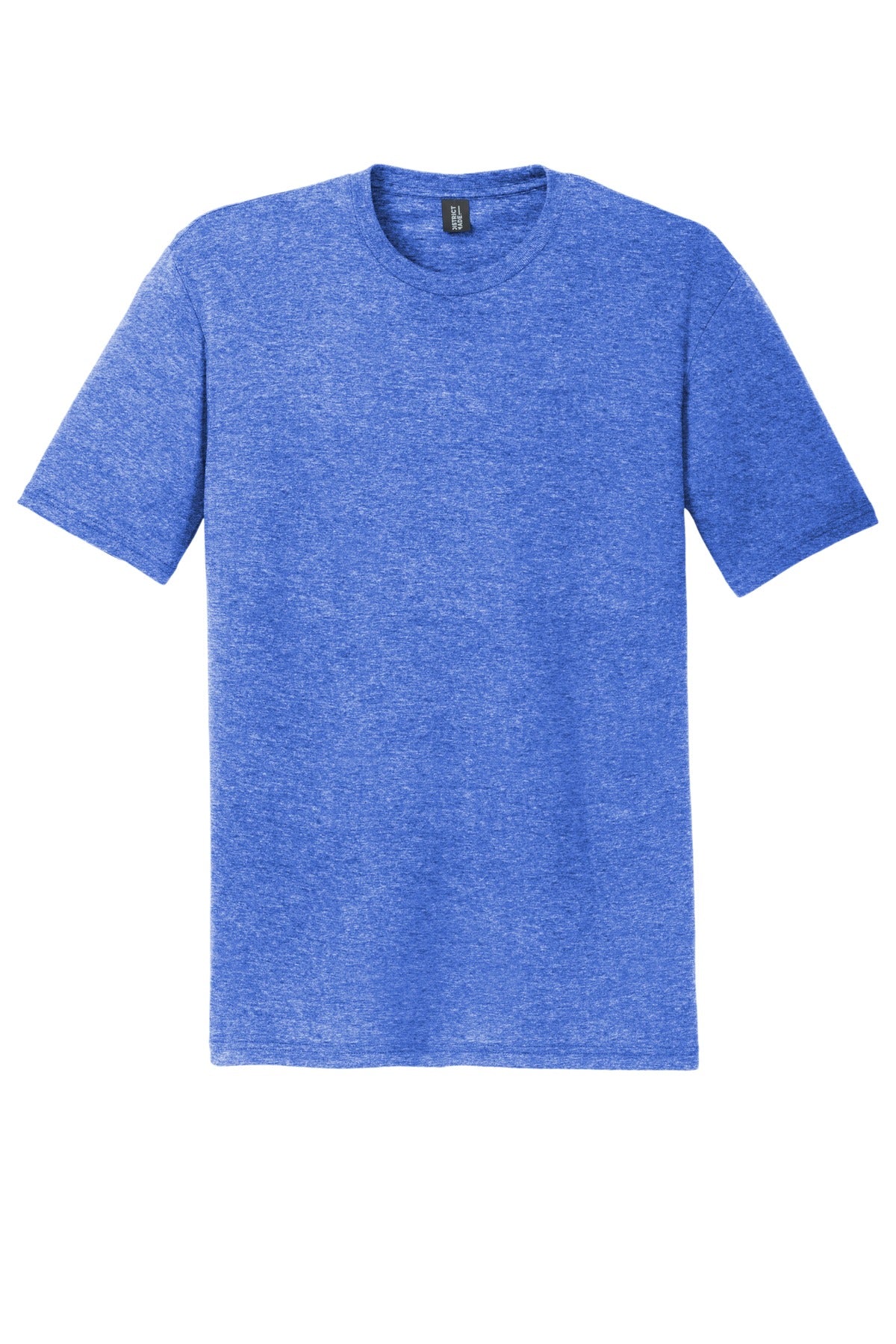 District Perfect Tri DTG Tee - Royal Frost - flat front