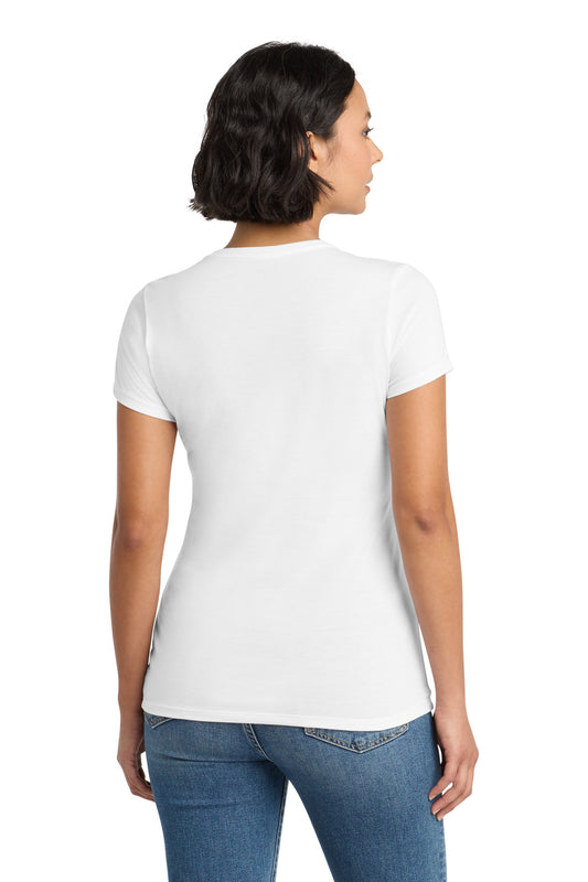 District Women's Perfect Tri Tee - White - back