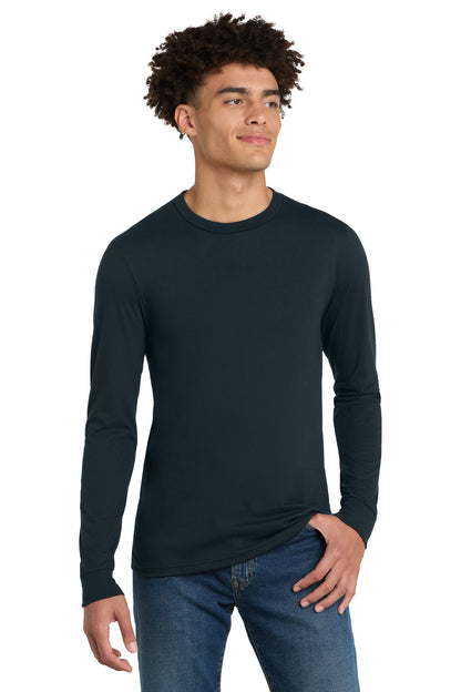 District Perfect Tri Long Sleeve Tee - New Navy - front