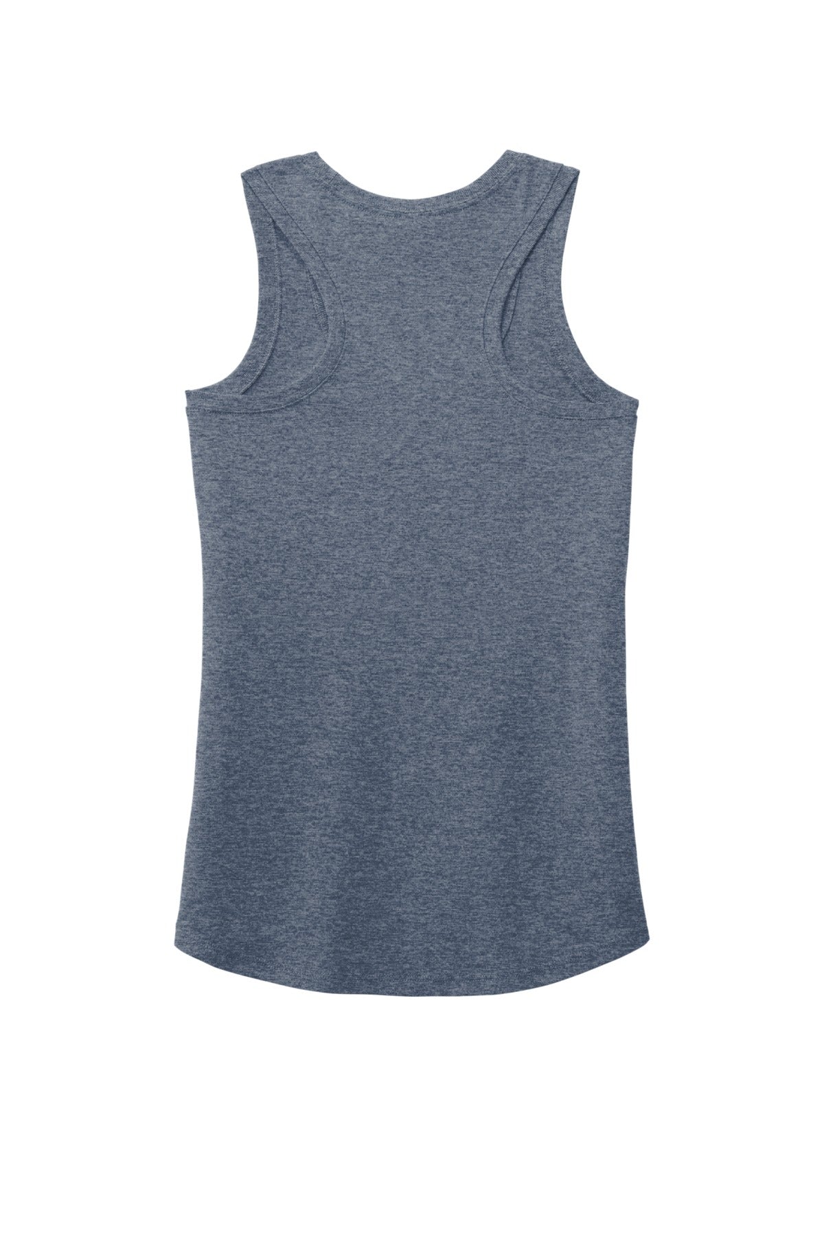 District Women's Perfect Tri Racerback Tank - Navy Frost - flat back
