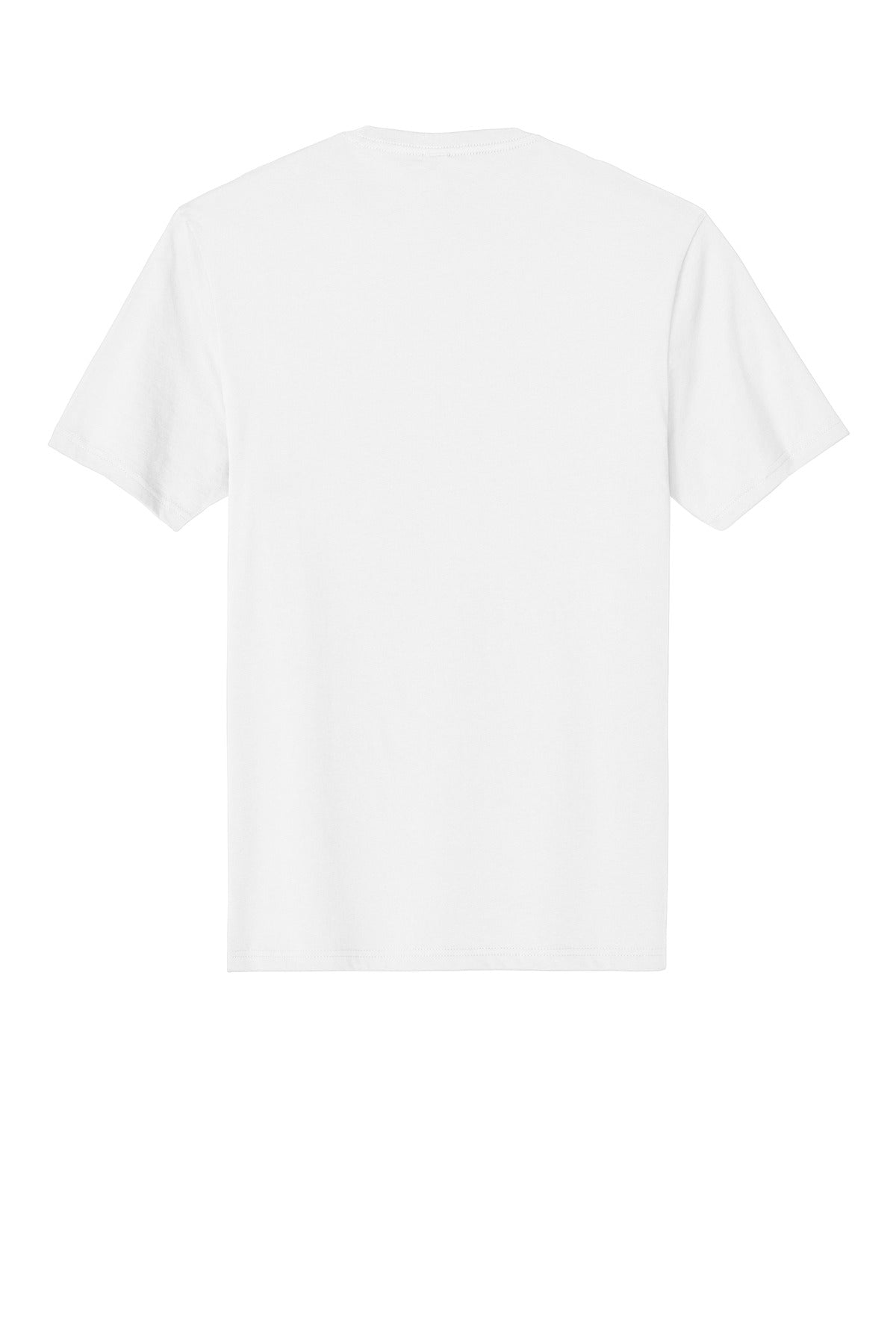 District Perfect Weight Tee - Bright White - flat back