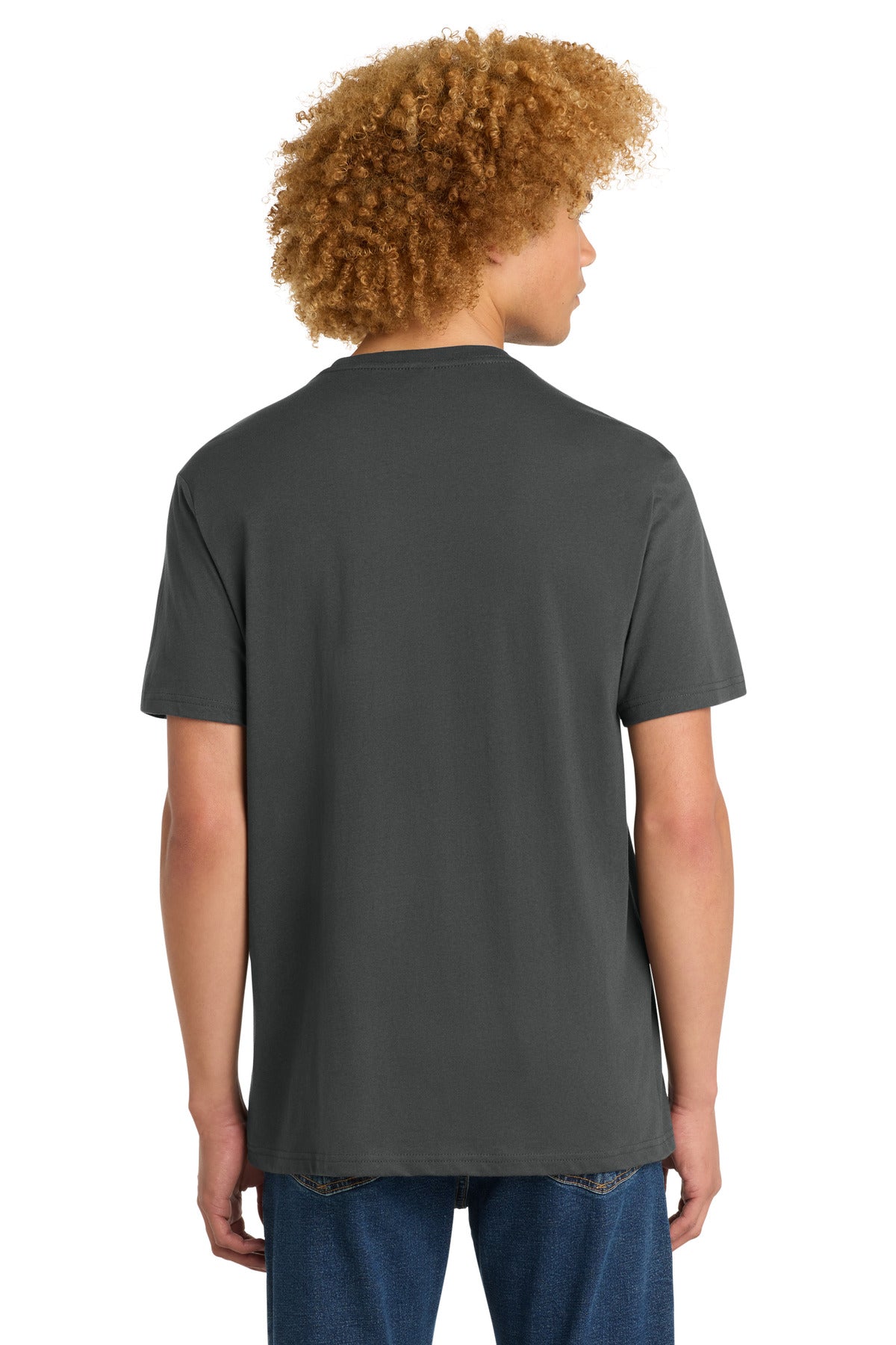 District Perfect Weight Tee - Charcoal - back