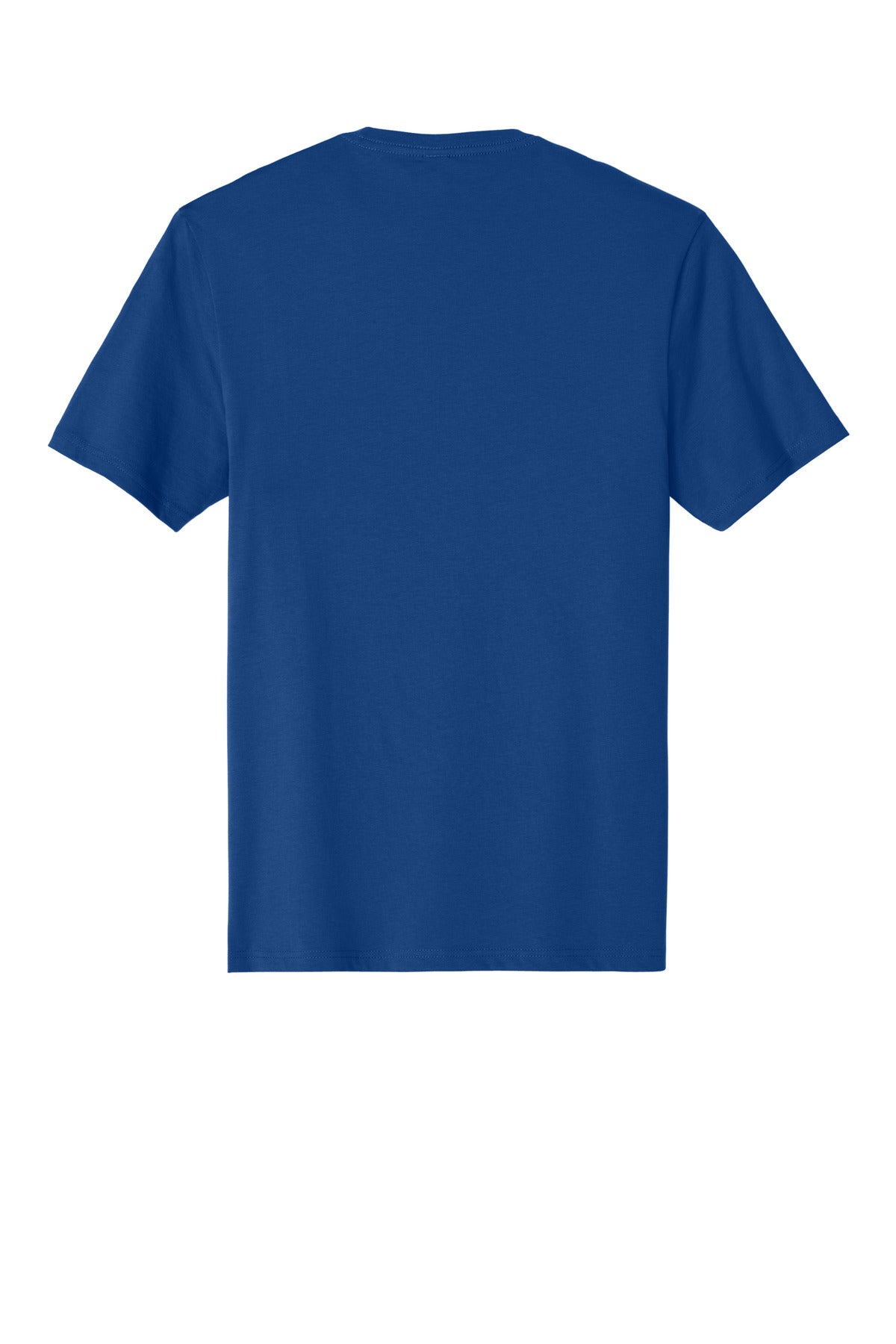 District Perfect Weight Tee - Deep Royal - flat back
