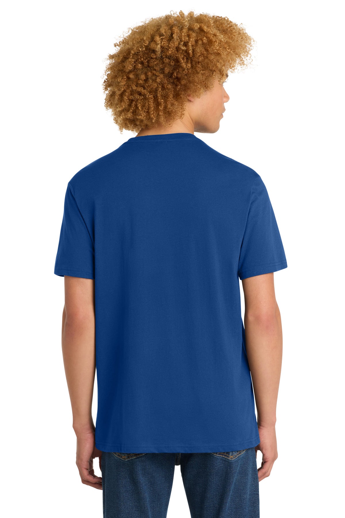 District Perfect Weight Tee - Deep Royal - back
