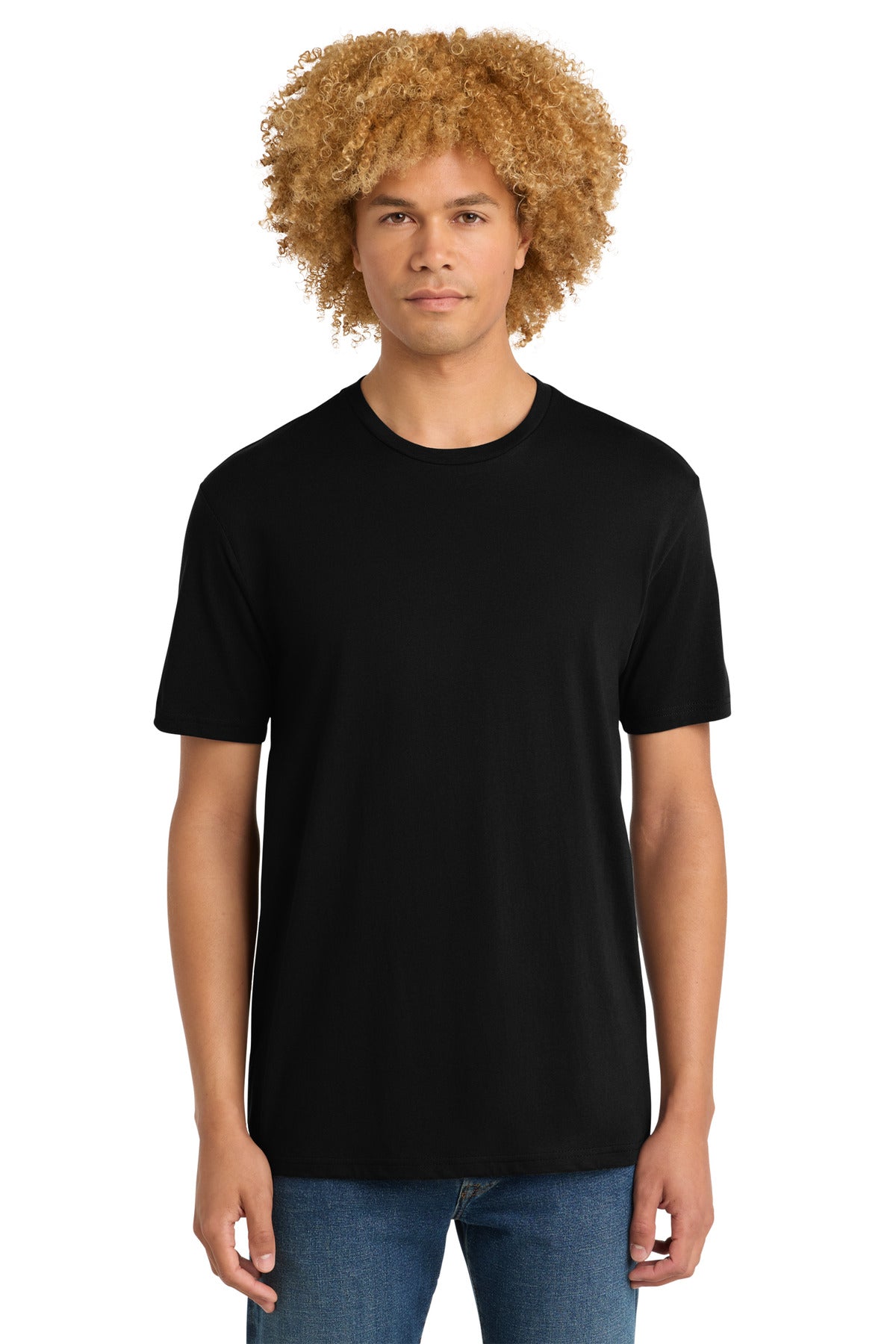 District Perfect Weight Tee - Jet Black - front