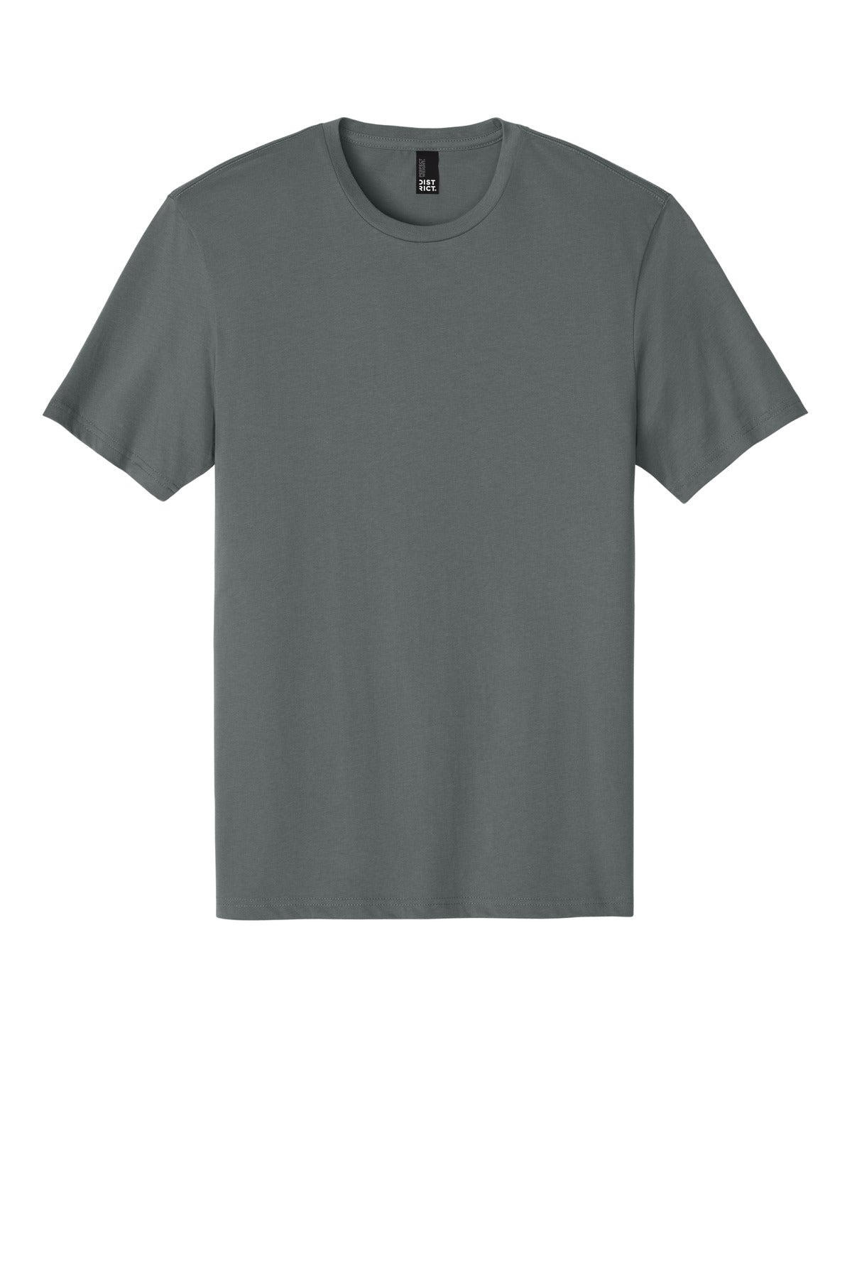 District Perfect Weight Tee - Metal Grey - flat front