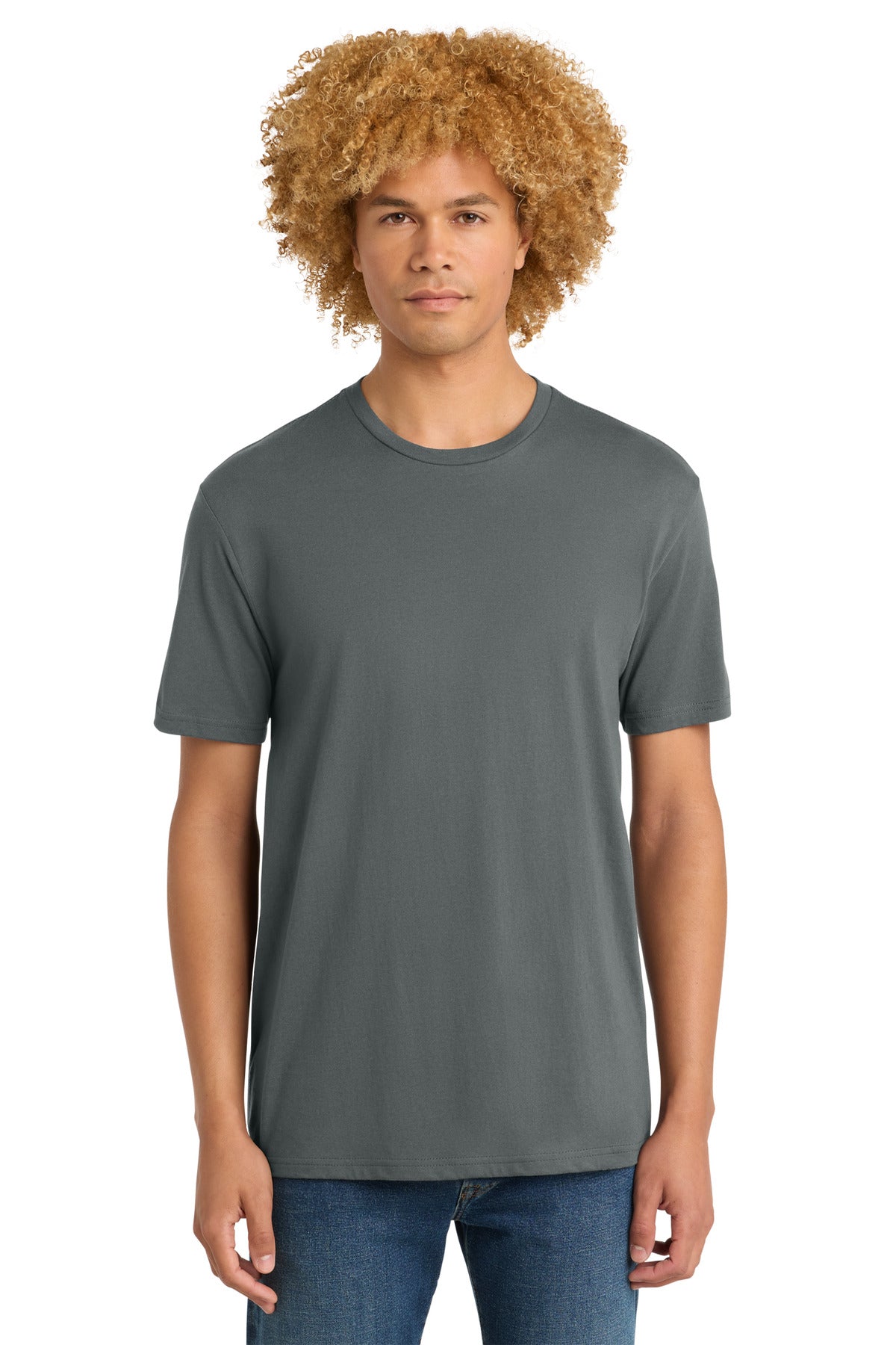 District Perfect Weight Tee - Metal Grey - front