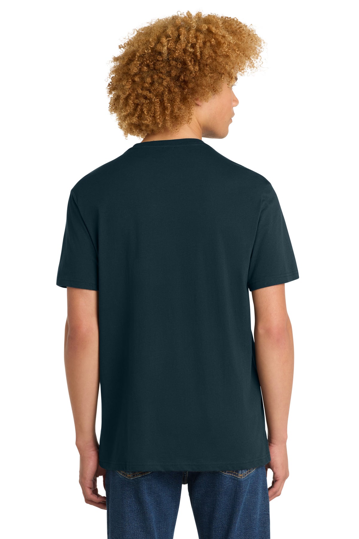 District Perfect Weight Tee - New Navy - back