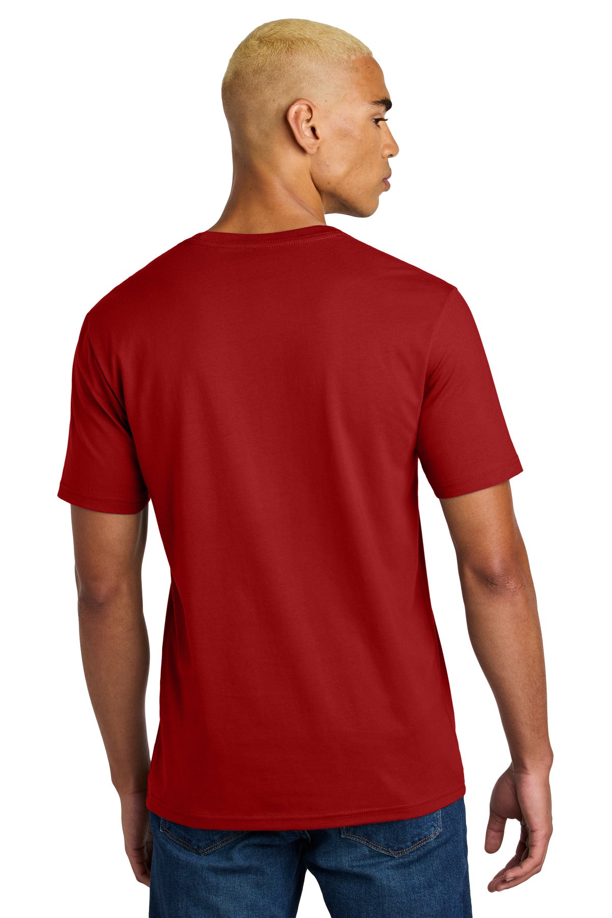 District Perfect Weight Icon Tee - Classic Red - back