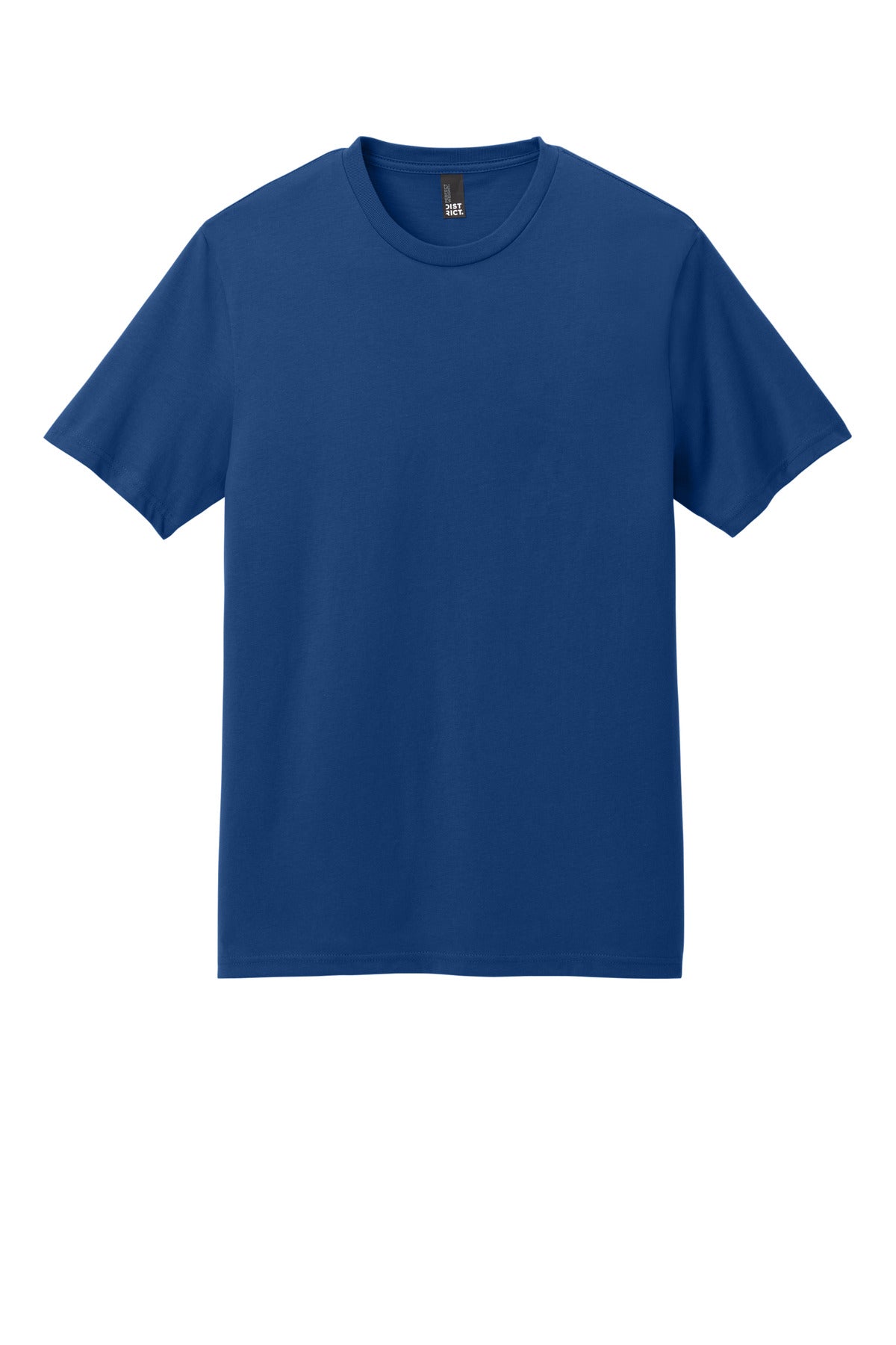 District Perfect Weight Icon Tee - Deep Royal - flat front