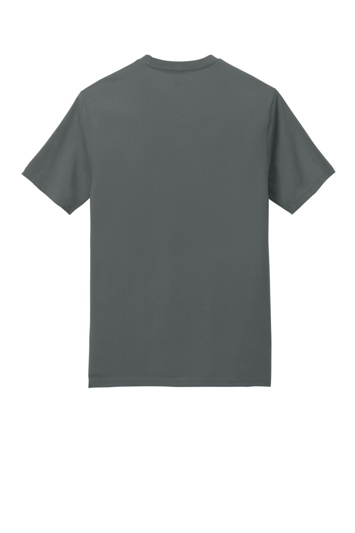 District Perfect Weight Icon Tee - Metal Grey - flat back