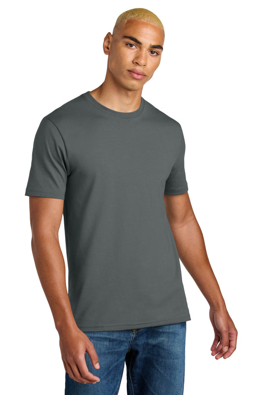 District Perfect Weight Icon Tee - Metal Grey - front