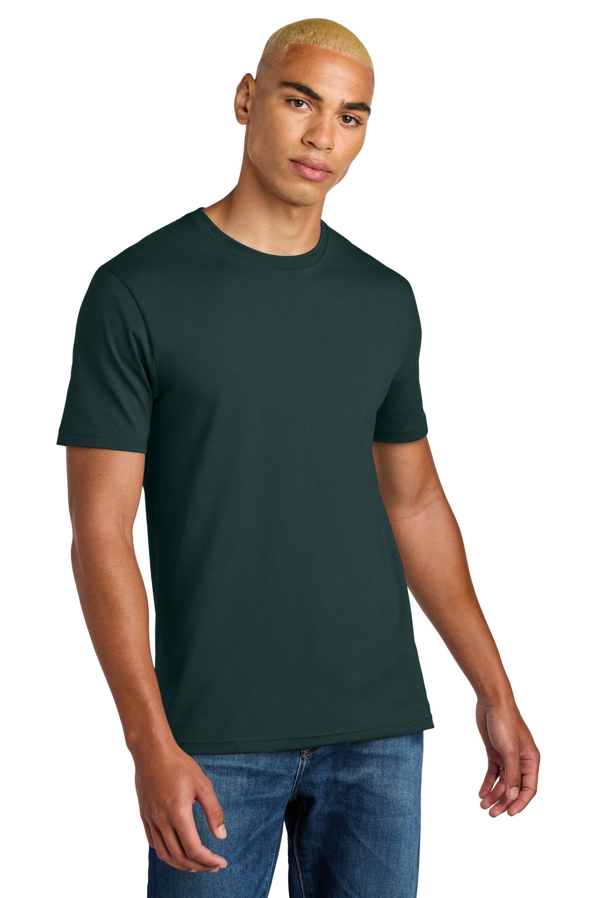 District Perfect Weight Icon Tee - Rainforest - front