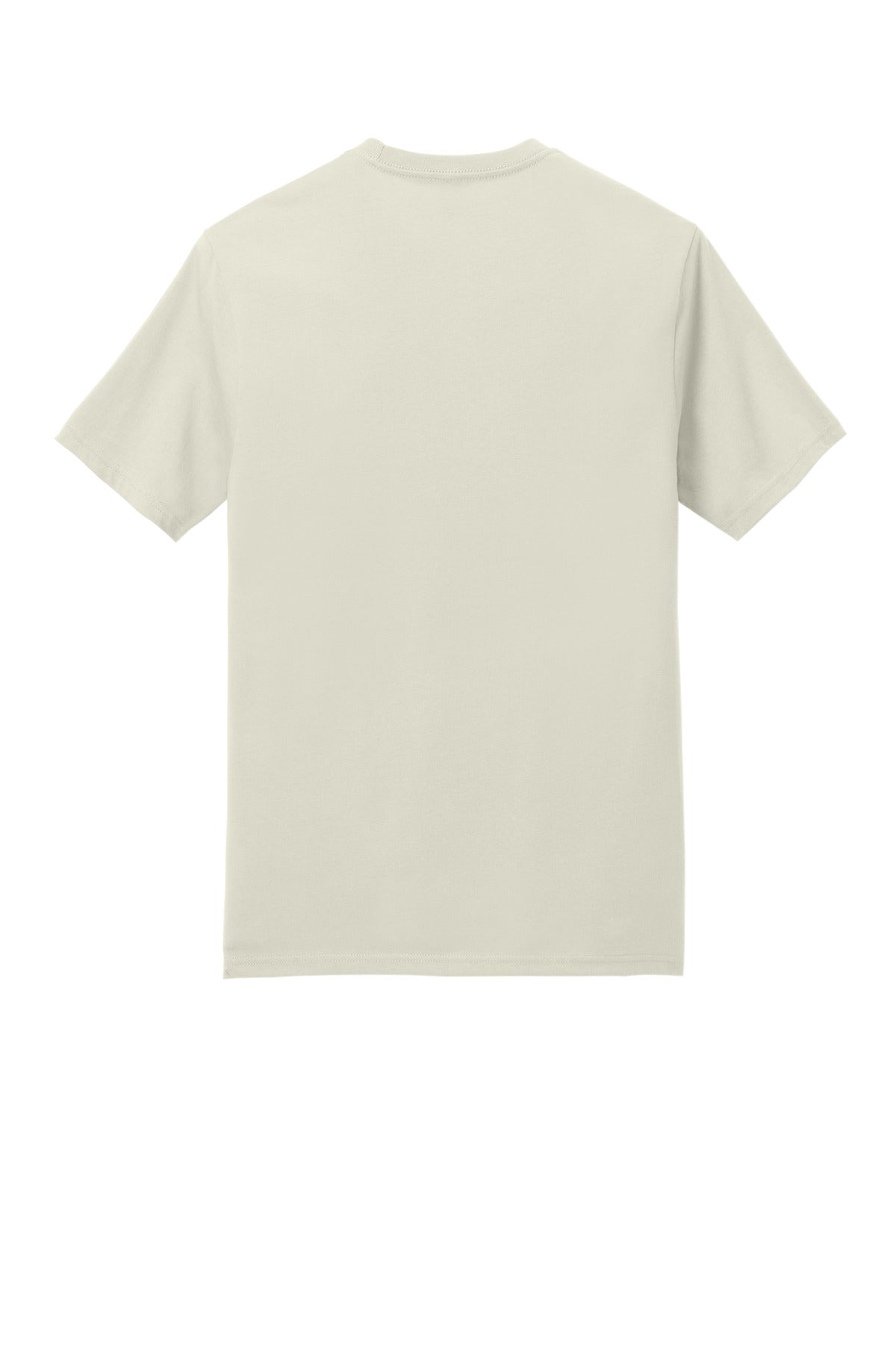 District Perfect Weight Icon Tee - White Onyx - flat back