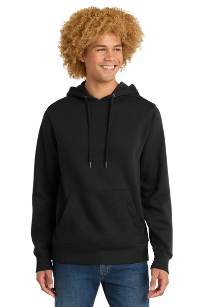 District Perfect Weight Fleece Hoodie - Jet Black - front