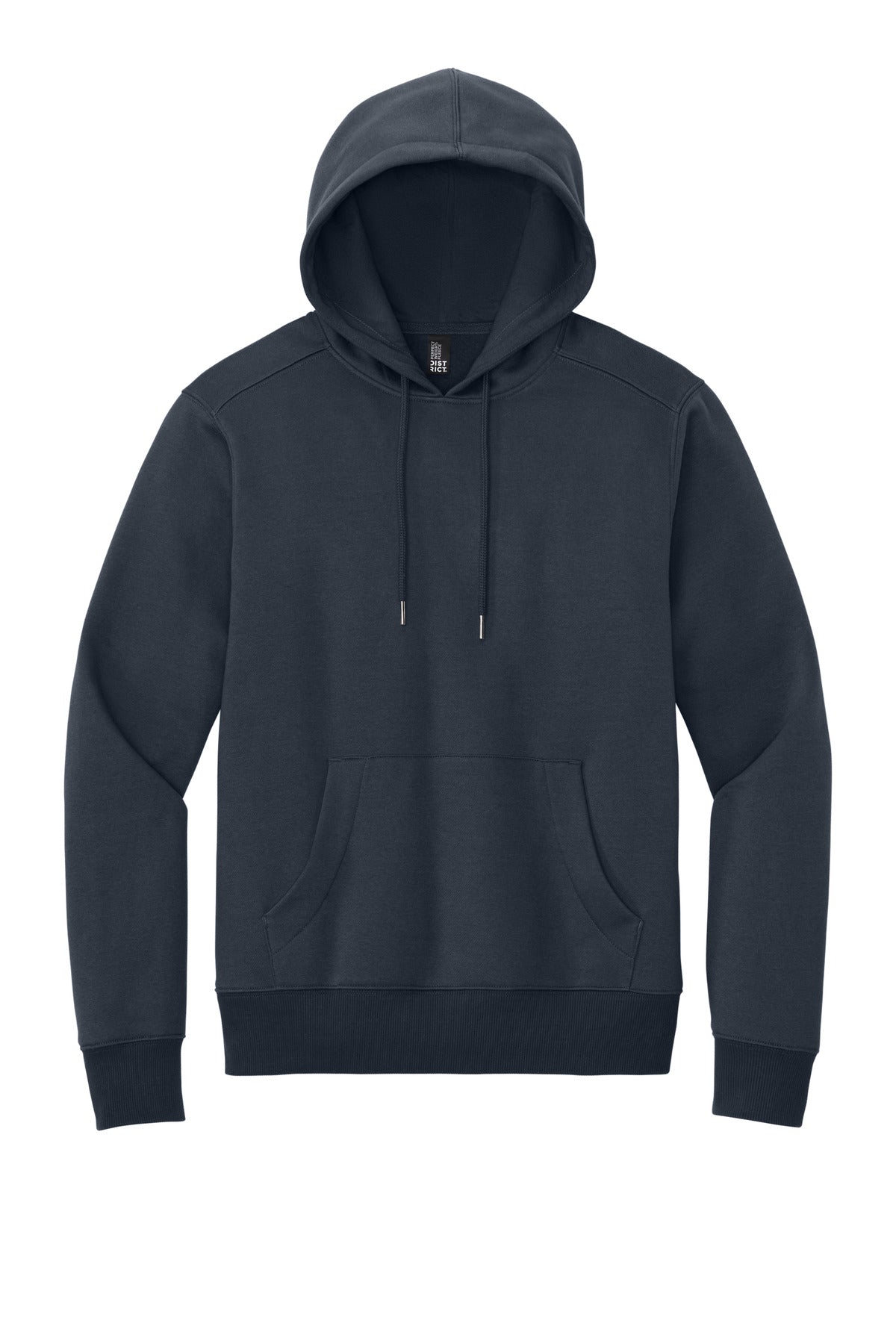 District Perfect Weight Fleece Hoodie - New Navy - flat front