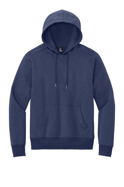 District Perfect Weight Fleece Hoodie - Tanzanite - flat front