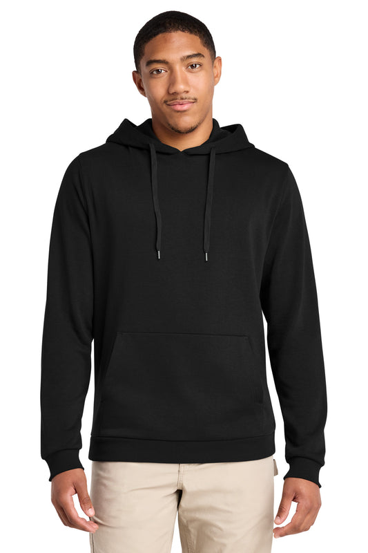 District Perfect Tri Fleece Pullover Hoodie - Black - front