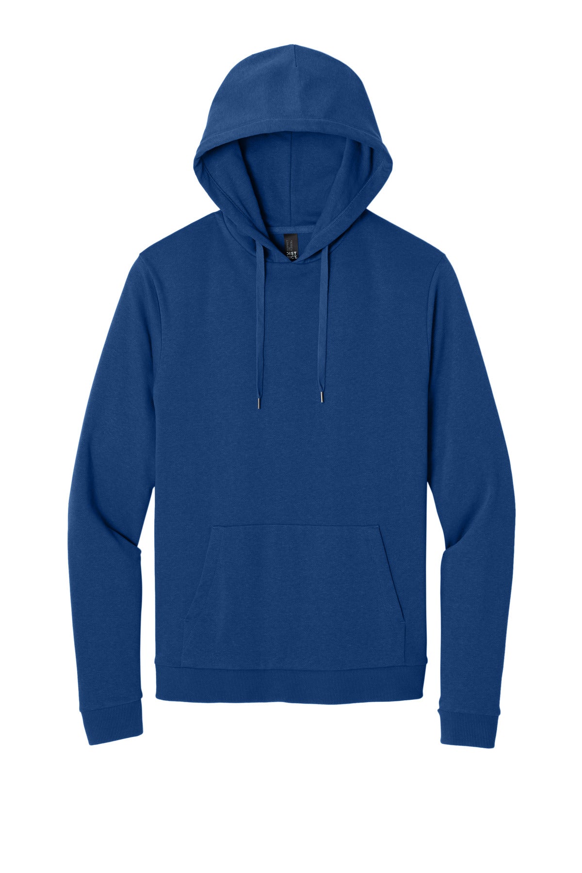 District Perfect Tri Fleece Pullover Hoodie - Deep Royal - flat front