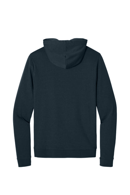 District Perfect Tri Fleece Pullover Hoodie - New Navy - flat back