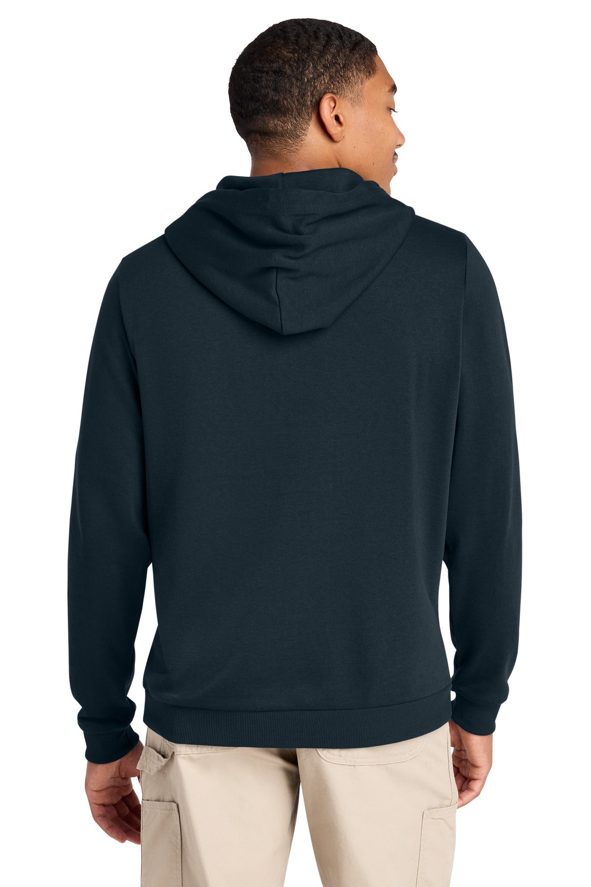 District Perfect Tri Fleece Pullover Hoodie - New Navy - back