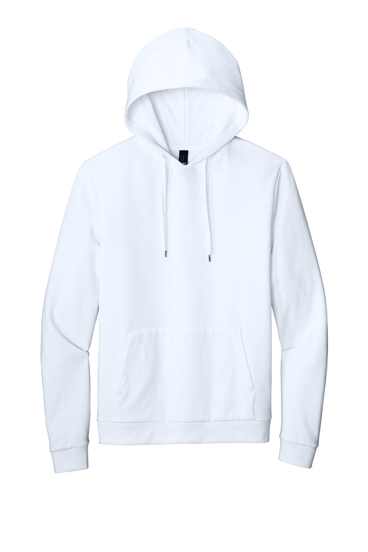 District Perfect Tri Fleece Pullover Hoodie - White - flat front
