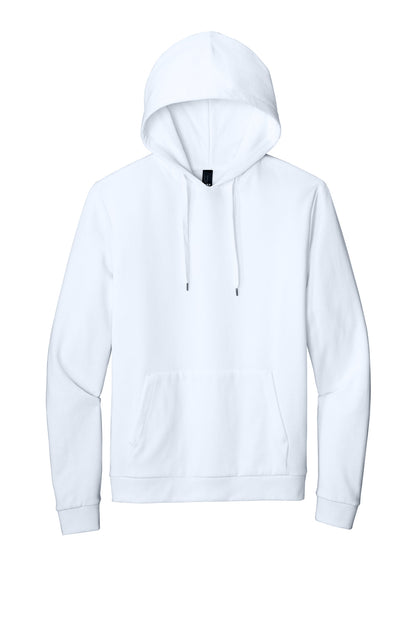 District Perfect Tri Fleece Pullover Hoodie - White - flat front