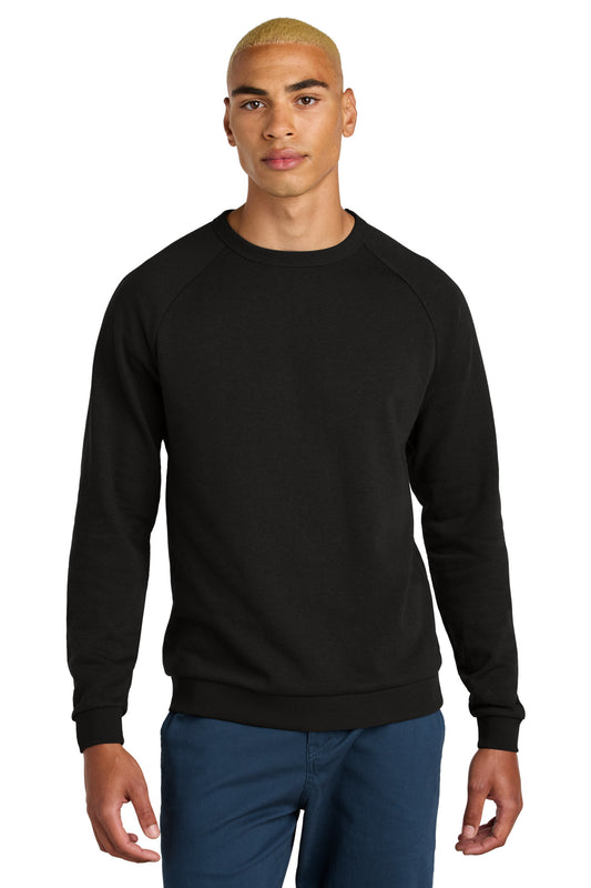 District Perfect Tri Fleece Crewneck Sweatshirt - Black - front