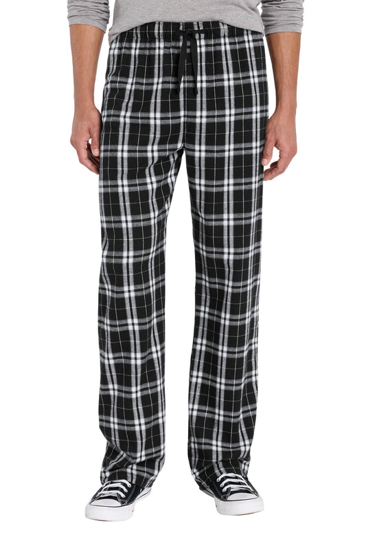 District Flannel Plaid Pant - Black - front
