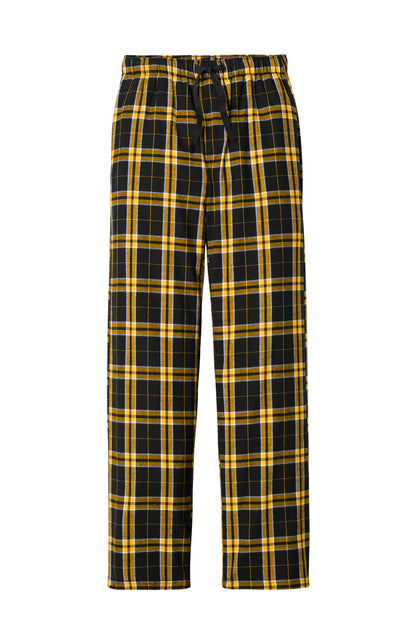 District Flannel Pocket Pant - Black/ Gold - flat front