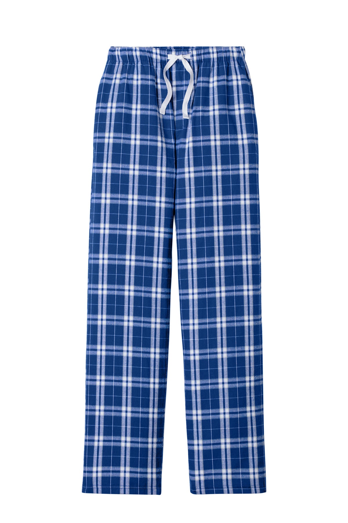 District Flannel Pocket Pant - Deep Royal - flat front