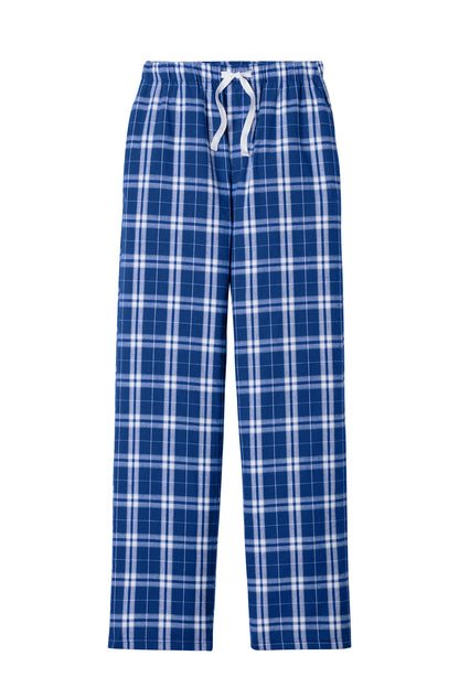 District Flannel Pocket Pant - Deep Royal - flat front