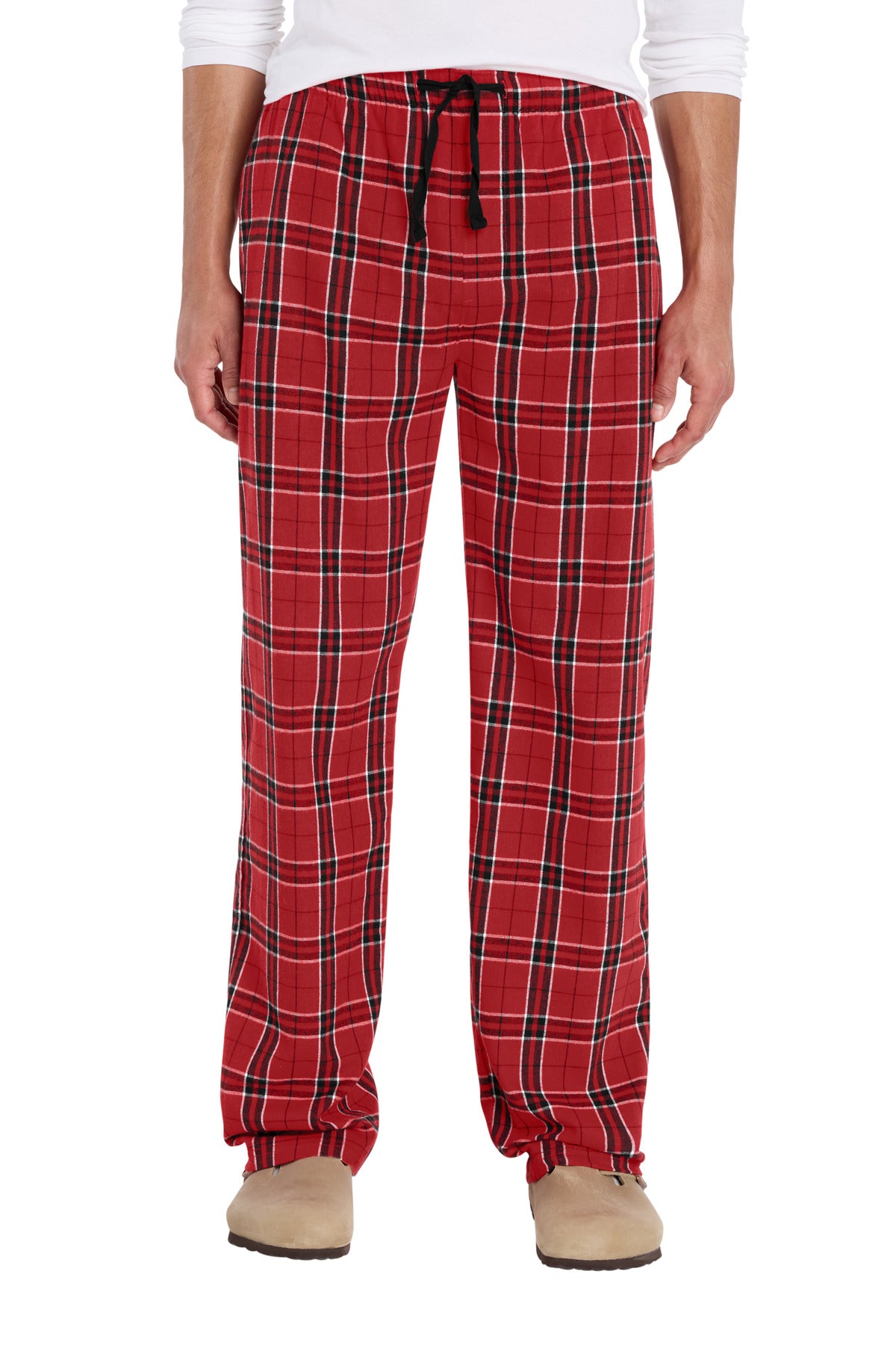 District Flannel Pocket Pant - New Red - front