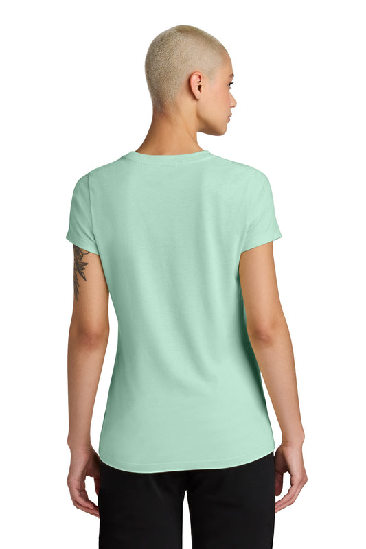 District Women's Perfect Weight CVC Tee - Frosted Mint - back