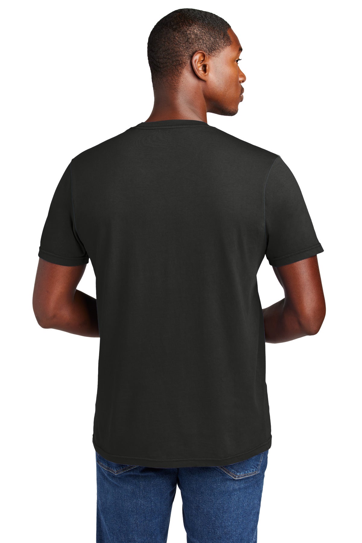 District Wash Tee - Black - back
