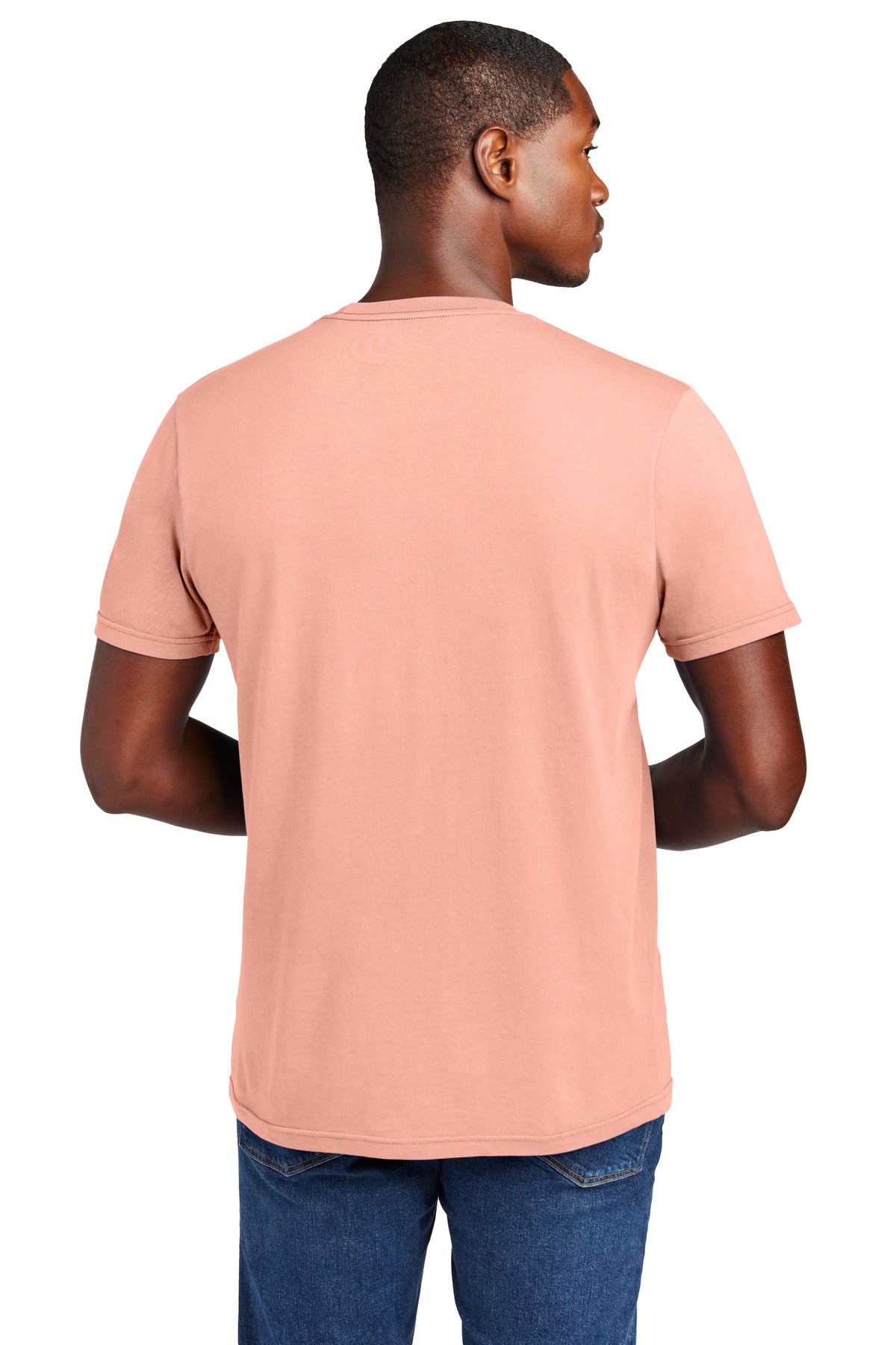 District Wash Tee - Cactus Rose Pink - back