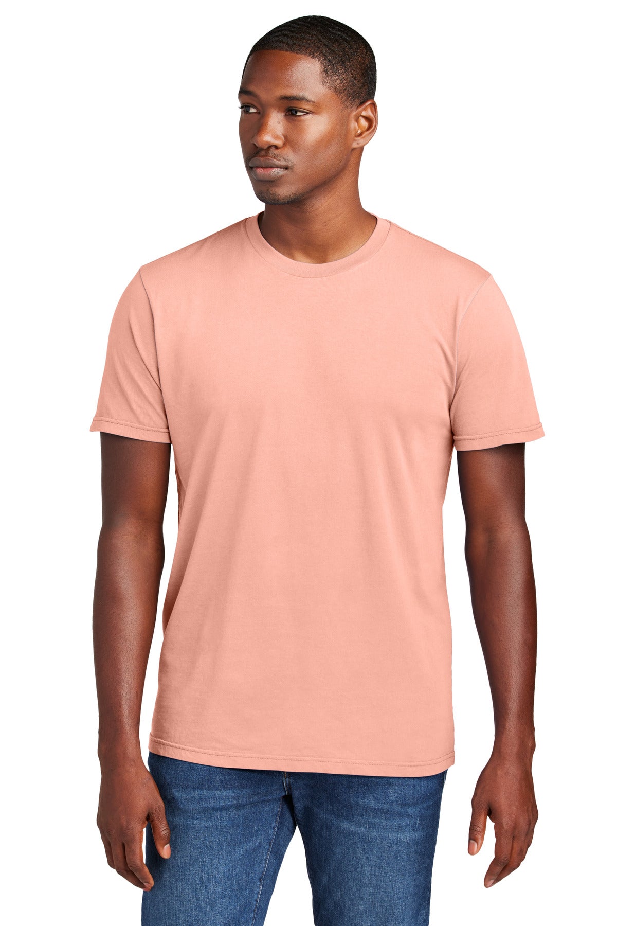 District Wash Tee - Cactus Rose Pink - front