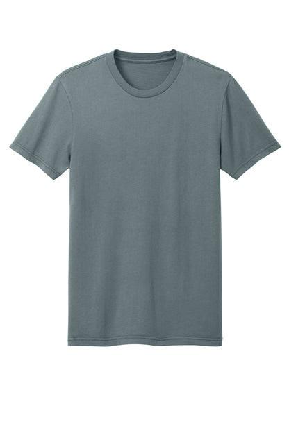 District Wash Tee - Deep Steel Blue - flat front