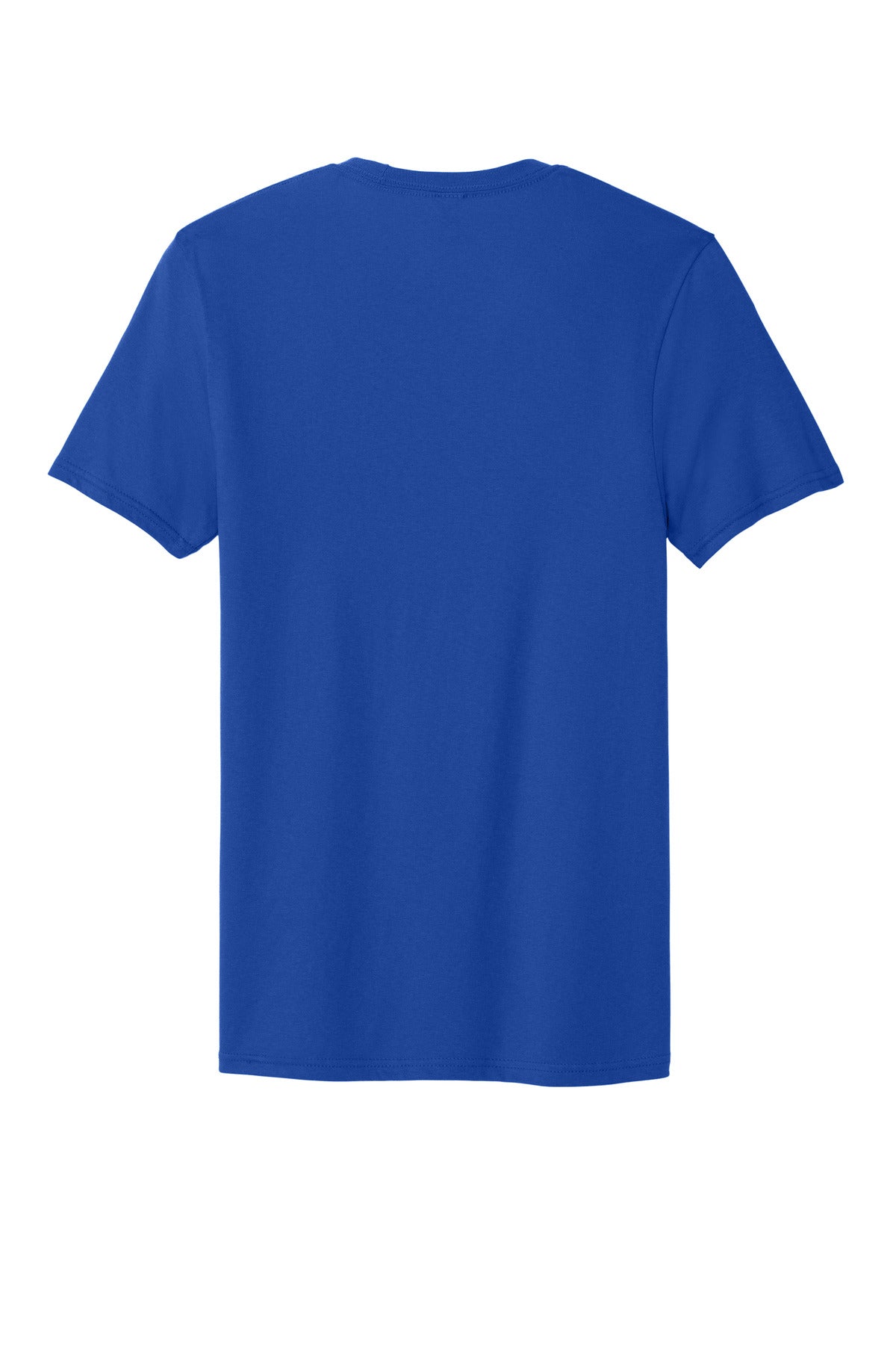 District The Concert Tee - Deep Royal - flat back
