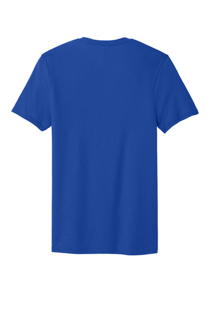 District The Concert Tee - Deep Royal - flat back
