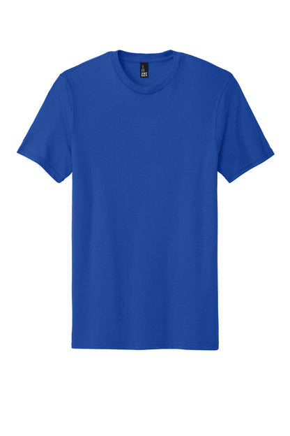 District The Concert Tee - Deep Royal - flat front