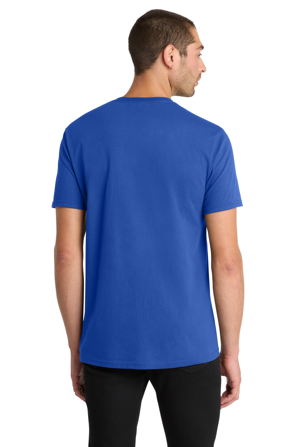 District The Concert Tee - Deep Royal - back