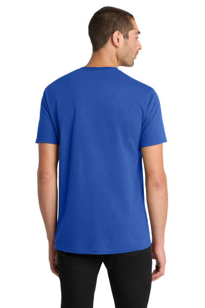District The Concert Tee - Deep Royal - back
