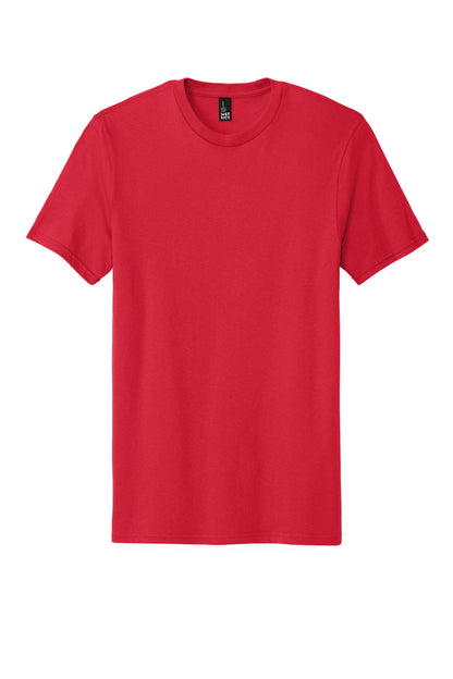 District The Concert Tee - New Red - flat front