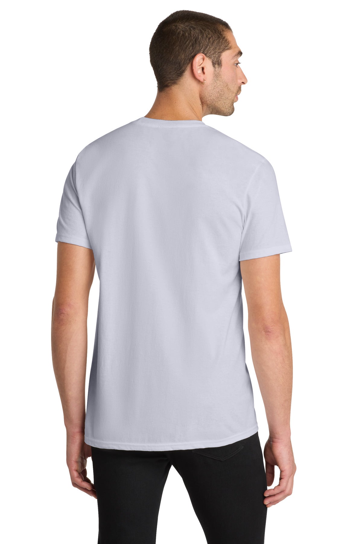 District The Concert Tee - Silver - back