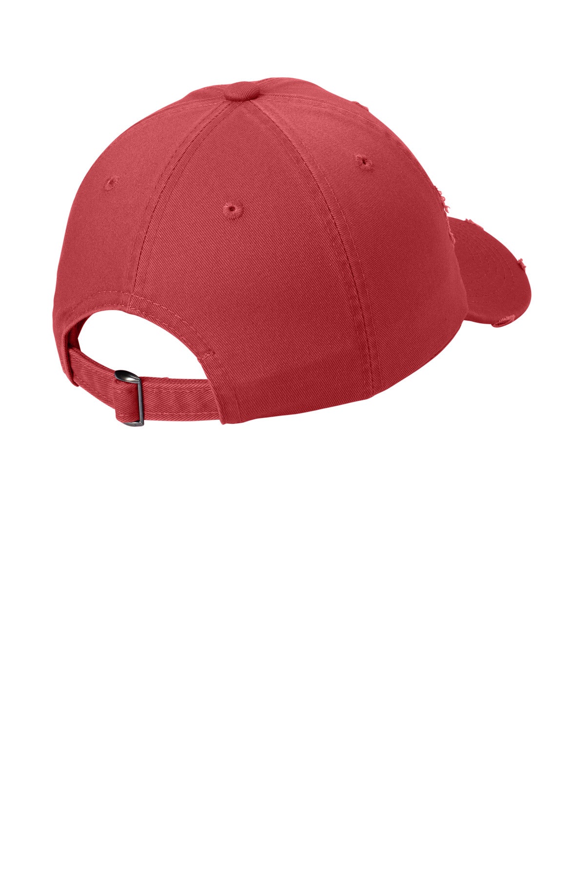District Distressed Cap - Dashing Red - flat back