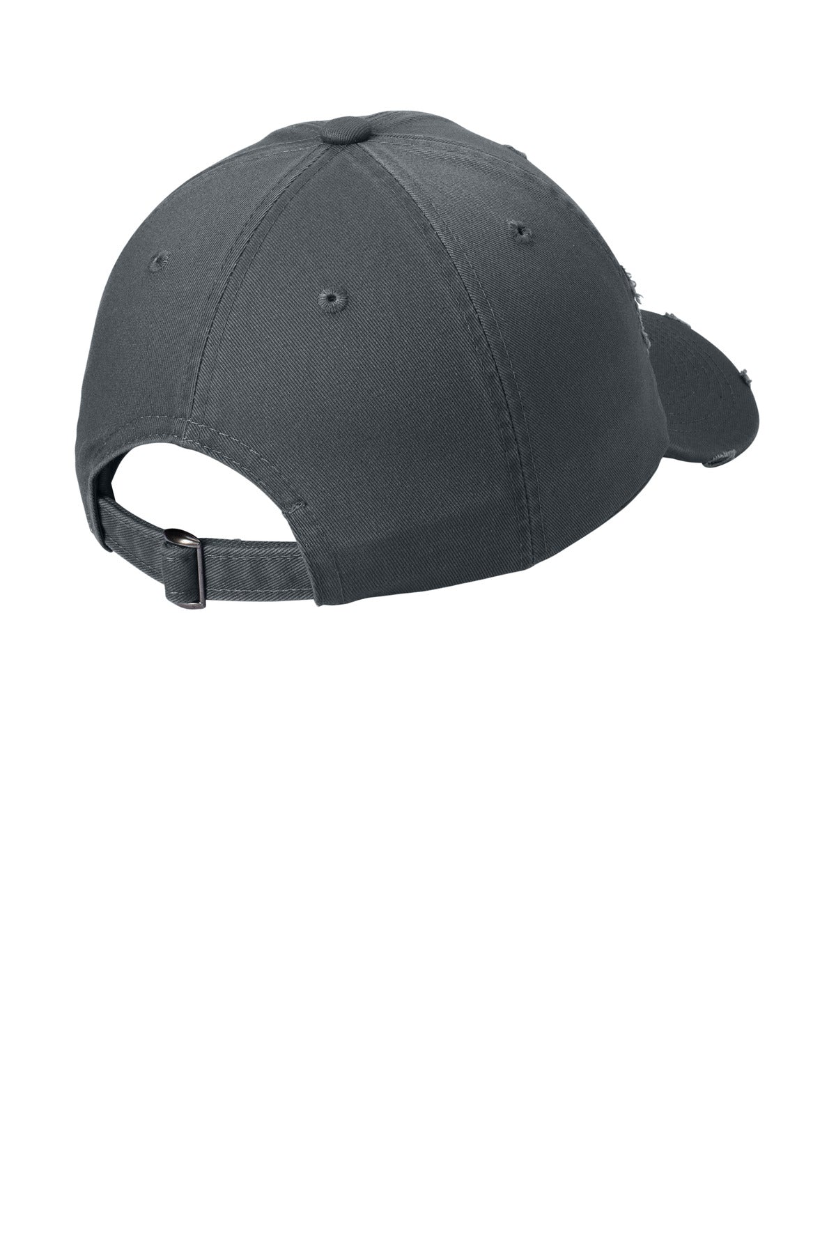 District Distressed Cap - Nickel - flat back