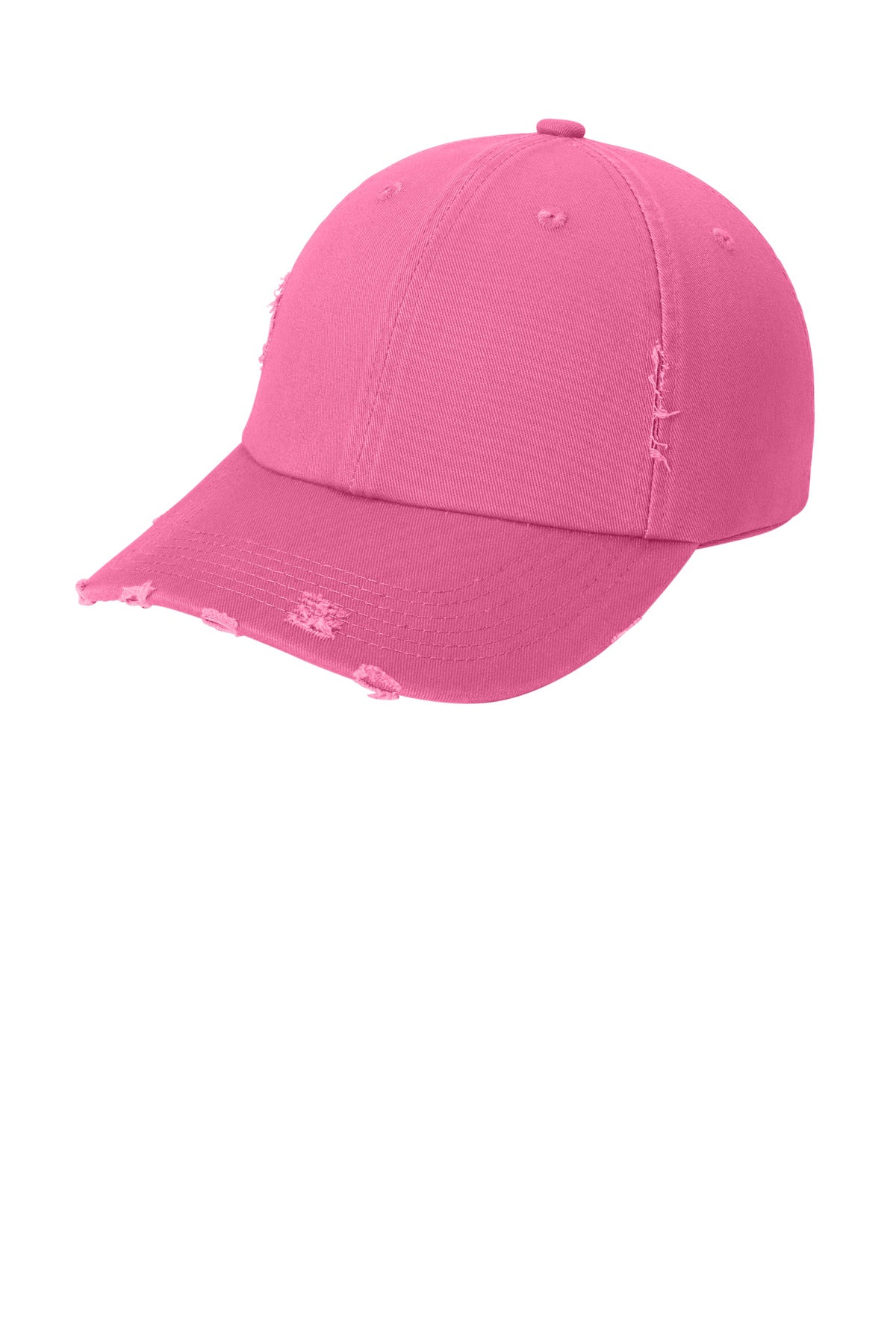 District Distressed Cap - True Pink - front