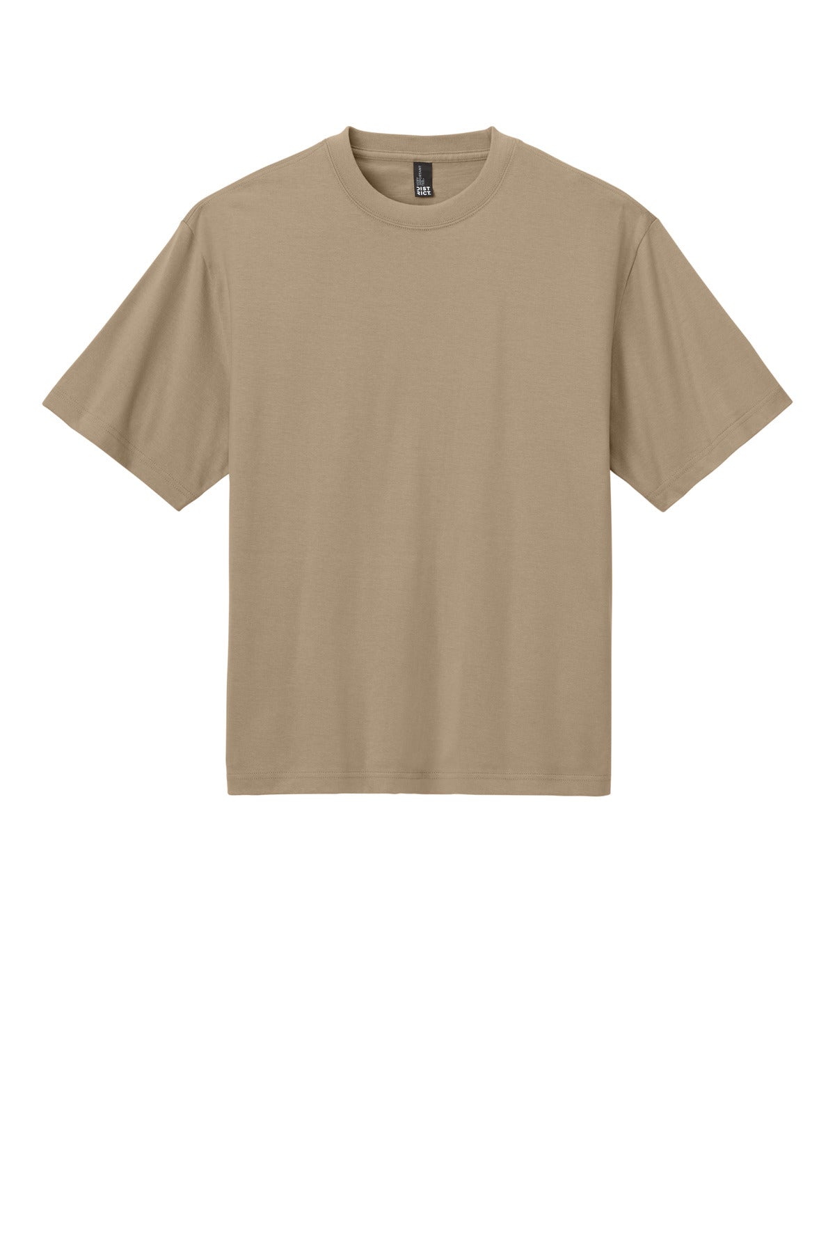 District Heavyweight Very Important Tee - Desert Tan - flat front