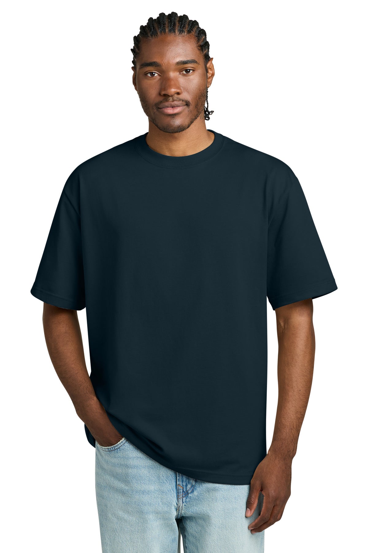 District Heavyweight Very Important Tee - Navy Blue - front